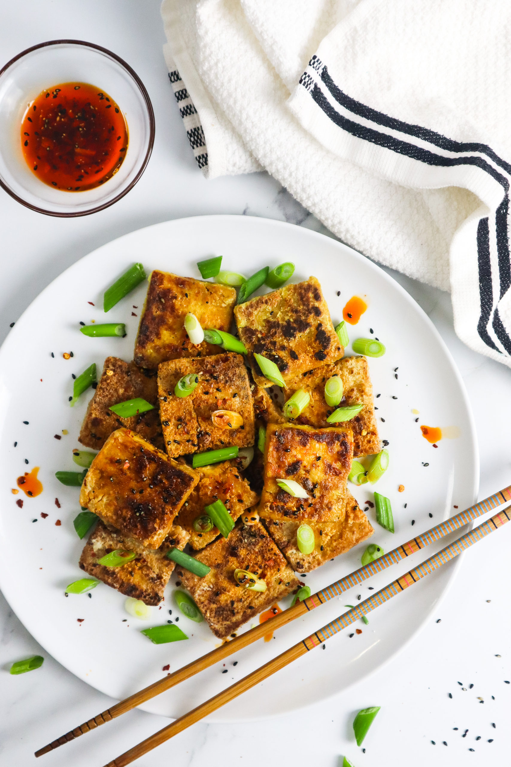 Crispy Asian Marinated Tofu (Vegan & Gluten Free) The Earth Kitchen