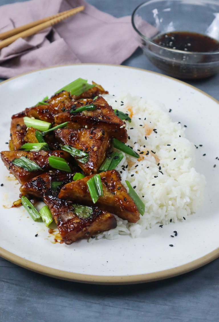 Mongolian Crispy Tofu - The Earth Kitchen