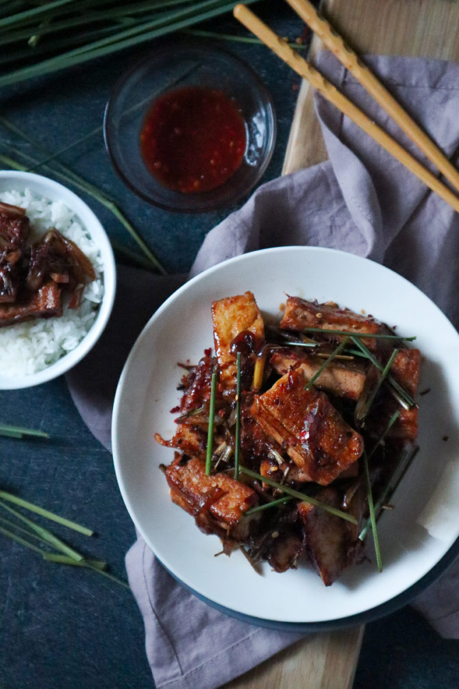 Lemongrass Tofu Stir Fry The Earth Kitchen Comfort Food